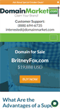 Mobile Screenshot of britneyfox.com